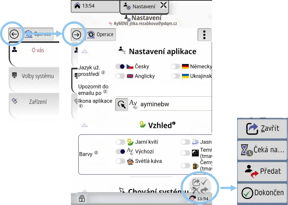 NaDetail objektu na mobilu