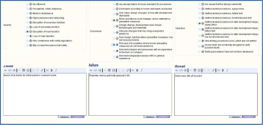 Fehleranalyse in AyMINE