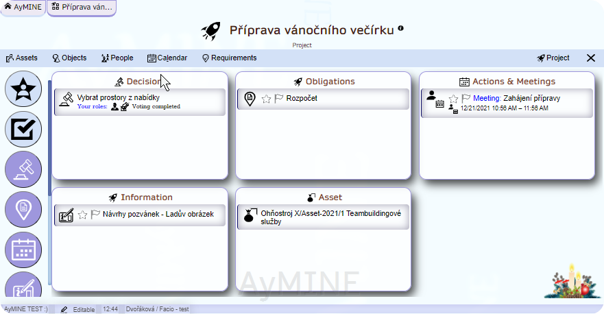 Systém řízení projektů